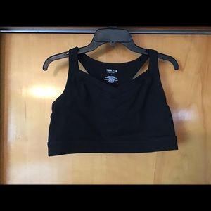 Torrid black sports bra